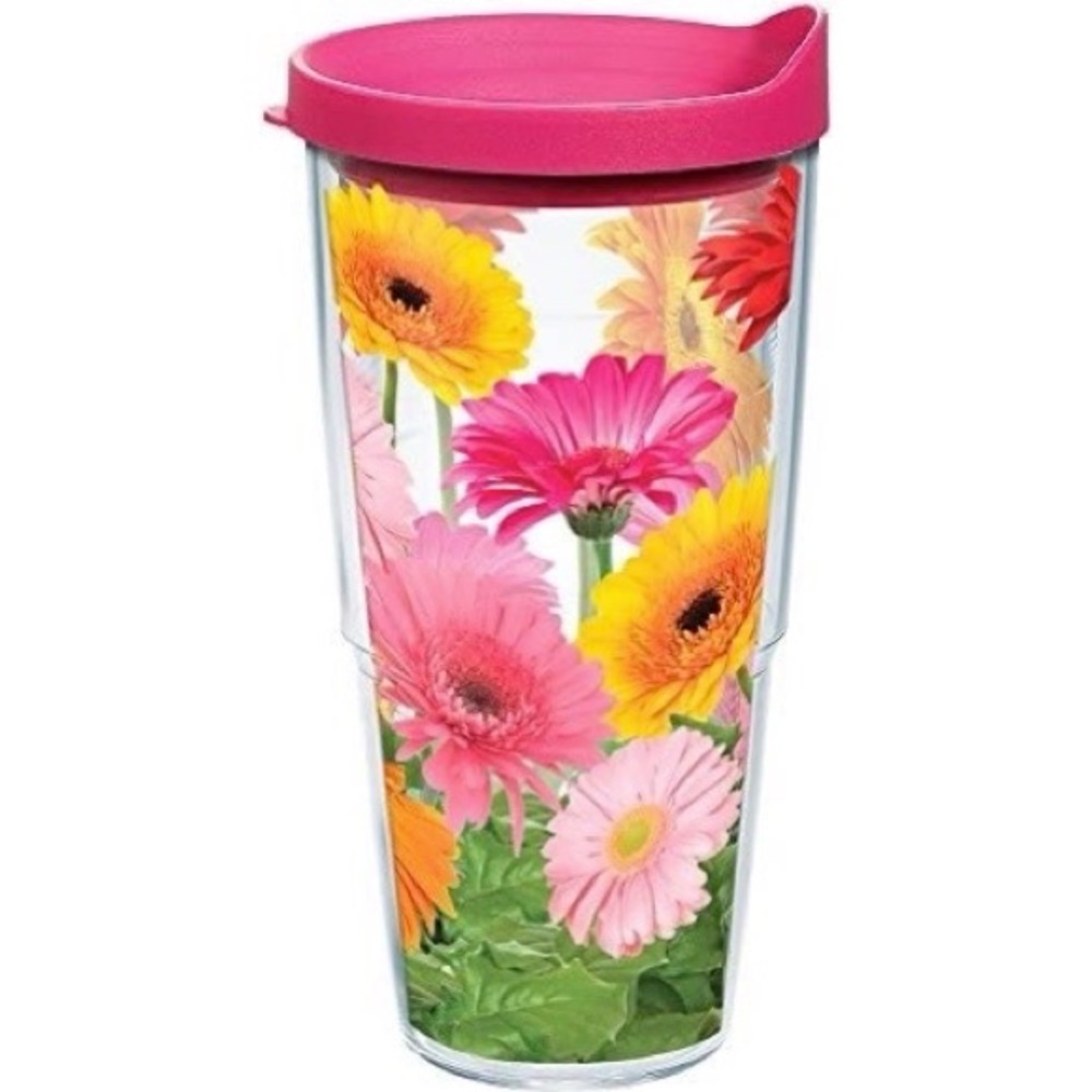 Tervis Gerber Daisy 24 Oz Tumbler w Lid